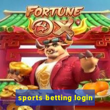 sports betting login