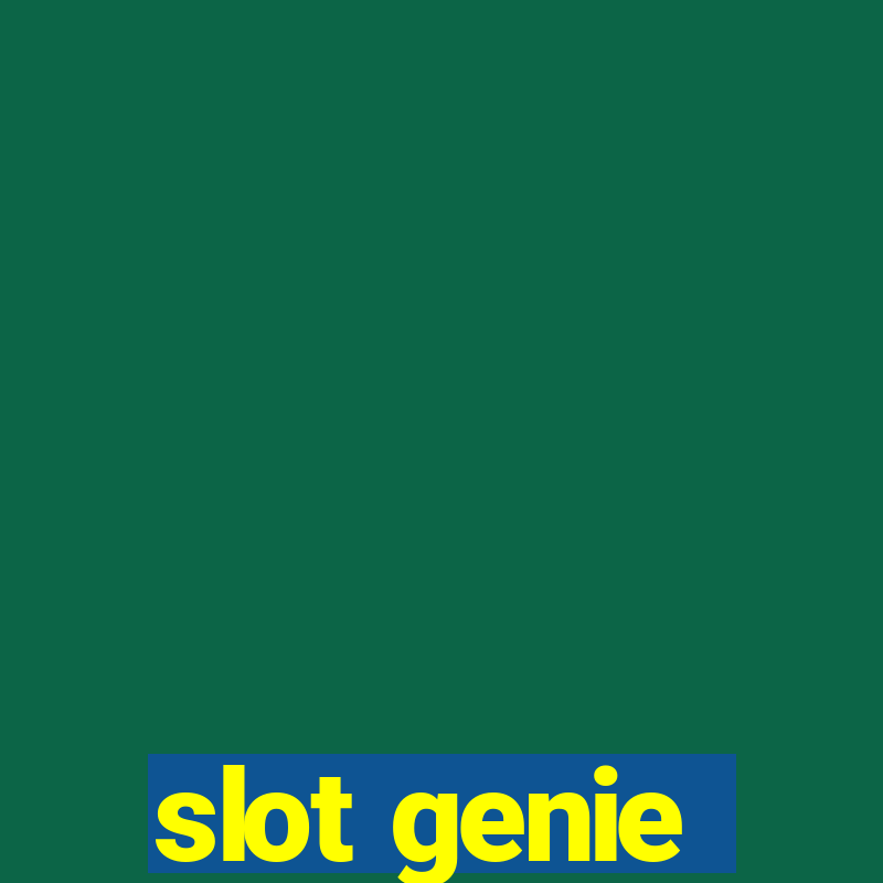 slot genie