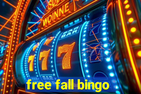 free fall bingo