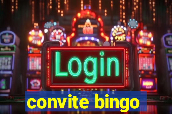 convite bingo