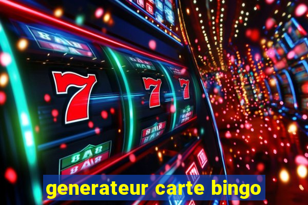 generateur carte bingo