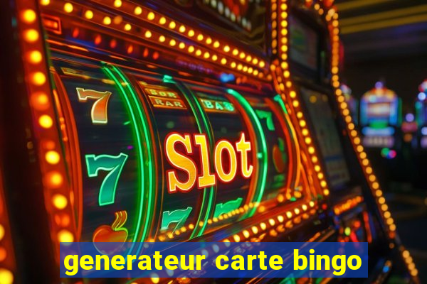 generateur carte bingo