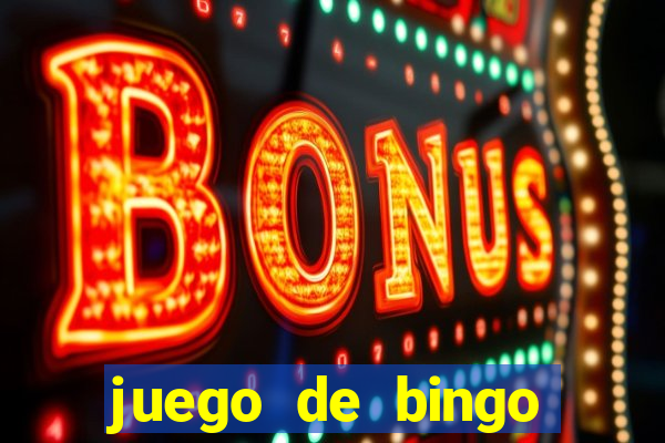 juego de bingo para ganar dinero