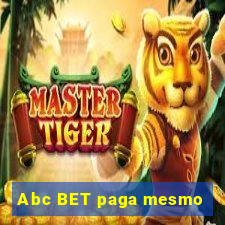 Abc BET paga mesmo