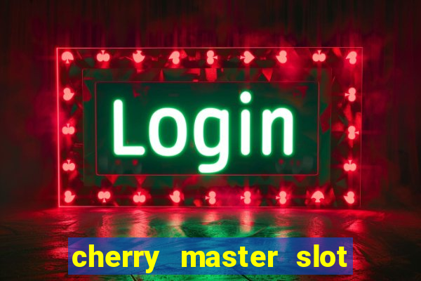 cherry master slot machine for sale