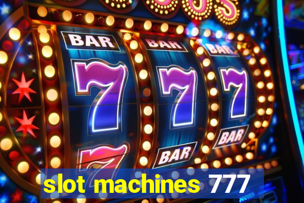 slot machines 777