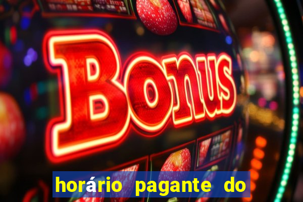 horário pagante do fortune tiger hoje