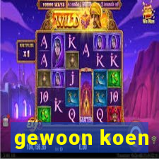 gewoon koen