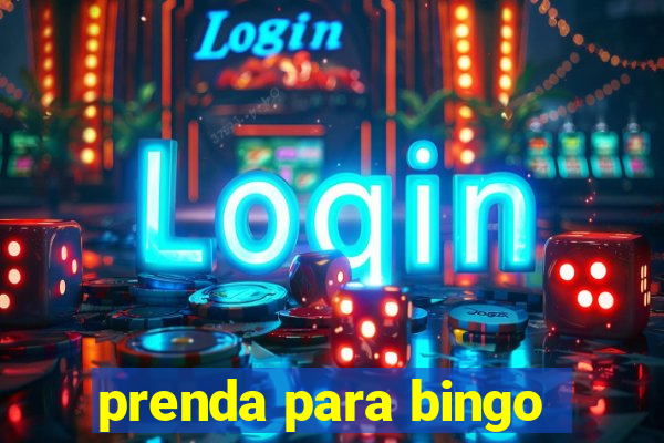 prenda para bingo