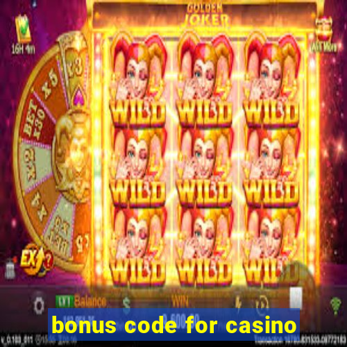 bonus code for casino