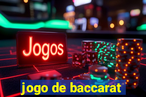 jogo de baccarat