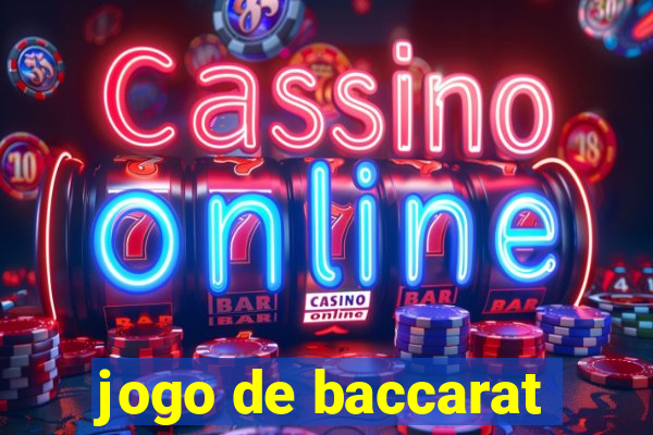 jogo de baccarat