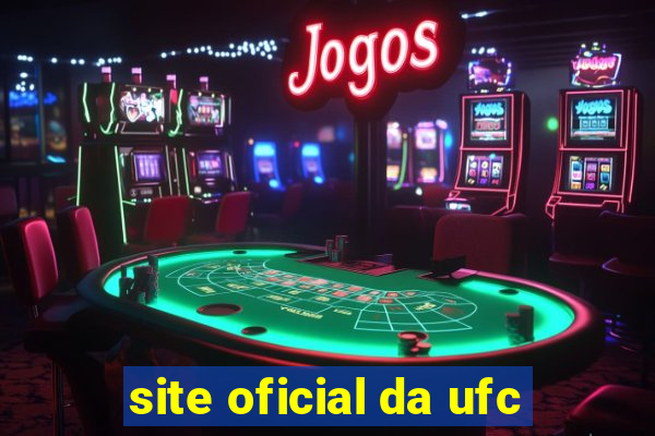 site oficial da ufc