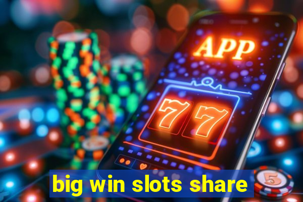 big win slots share