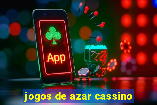 jogos de azar cassino