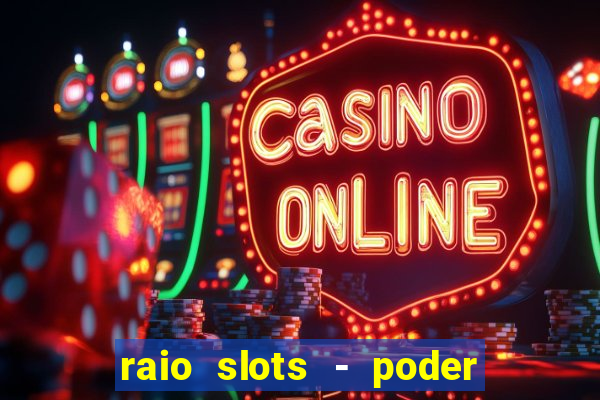 raio slots - poder de zéus