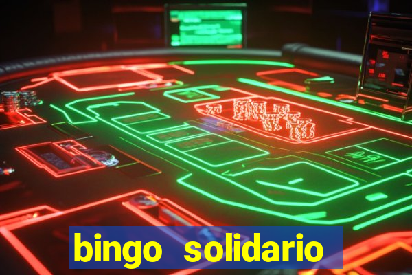 bingo solidario como organizar