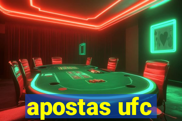 apostas ufc