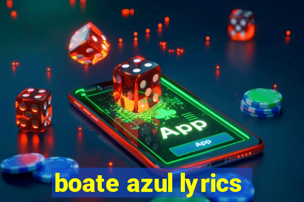 boate azul lyrics