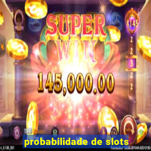 probabilidade de slots