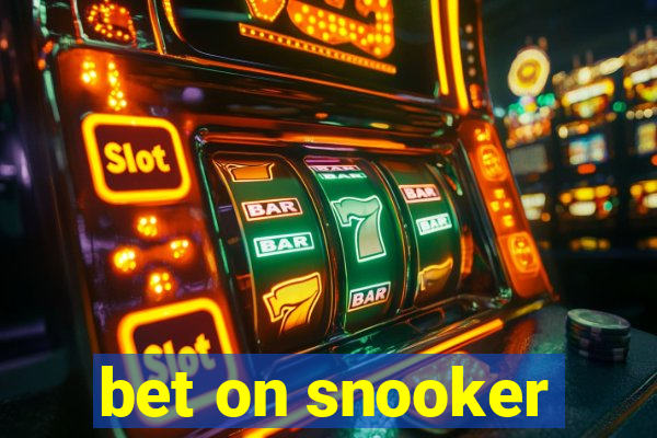 bet on snooker