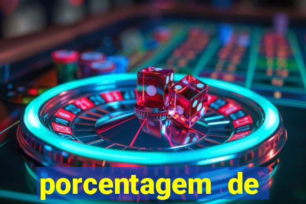 porcentagem de jogos slot