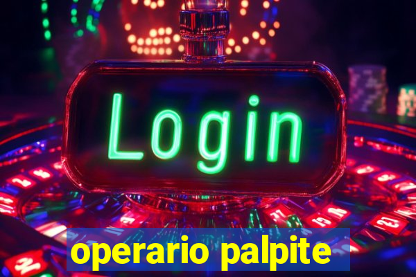 operario palpite