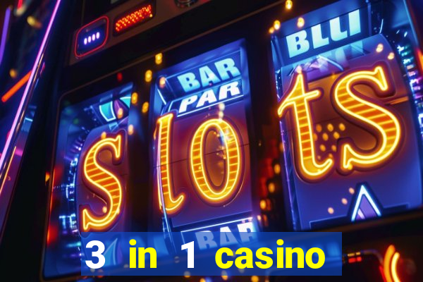 3 in 1 casino game table