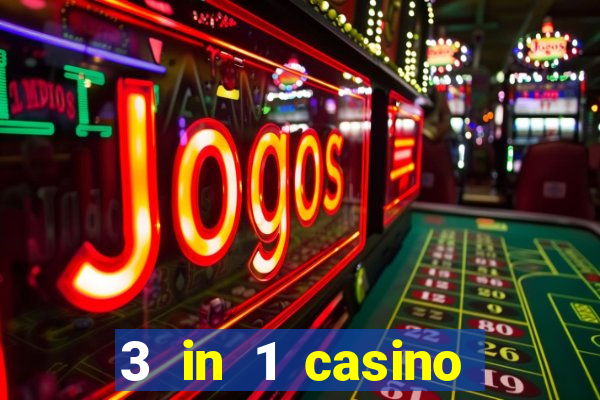 3 in 1 casino game table