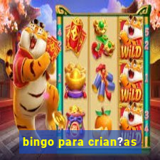 bingo para crian?as