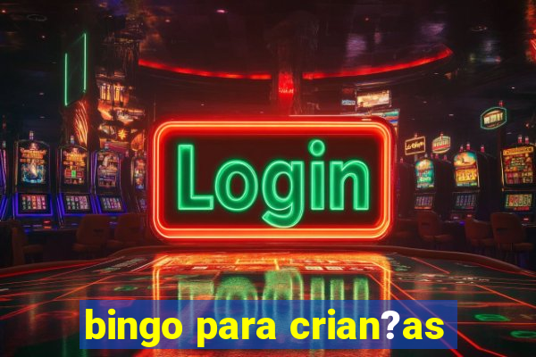 bingo para crian?as