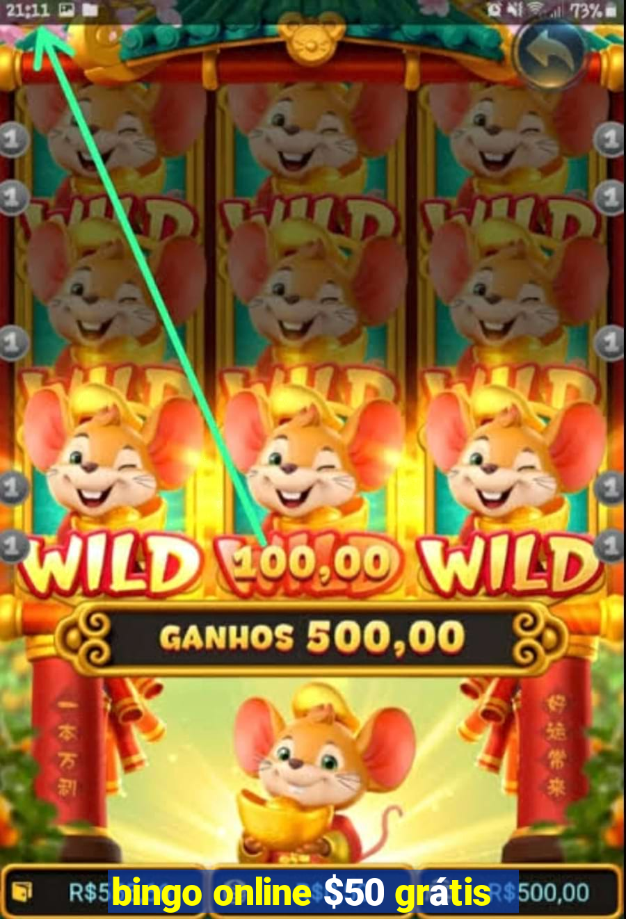 bingo online $50 grátis