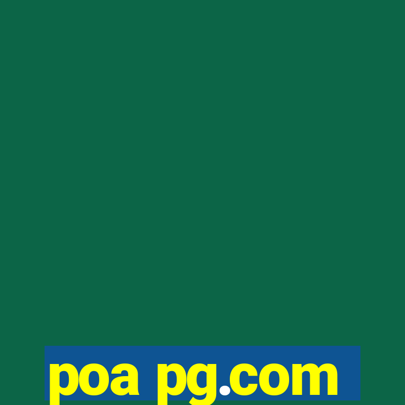 poa pg.com