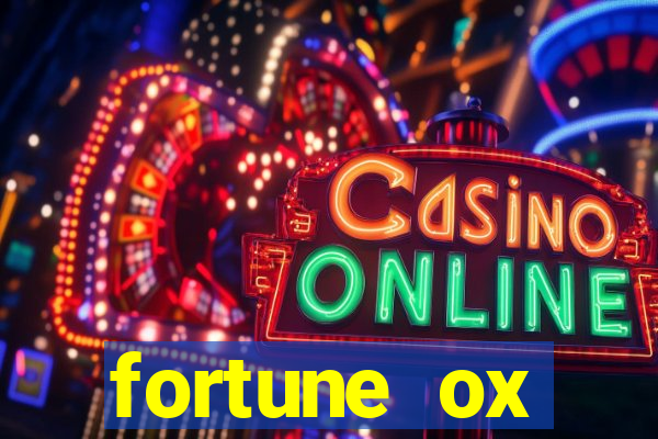 fortune ox horários pagantes