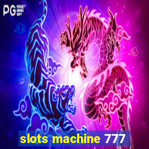 slots machine 777