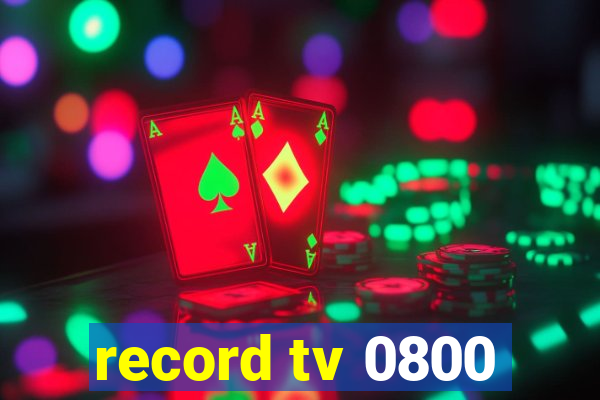 record tv 0800