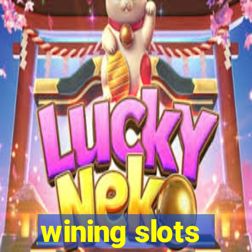 wining slots