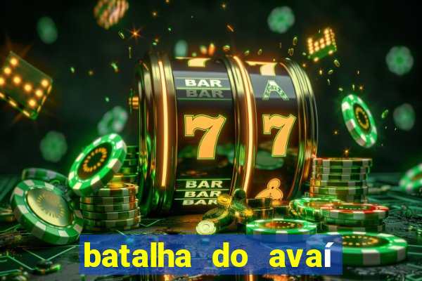 batalha do avaí (pedro américo)