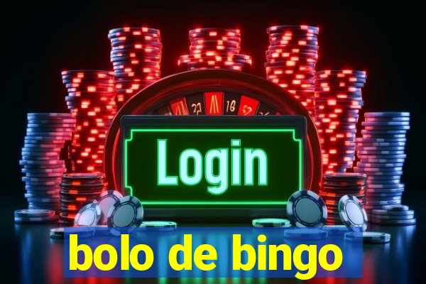 bolo de bingo