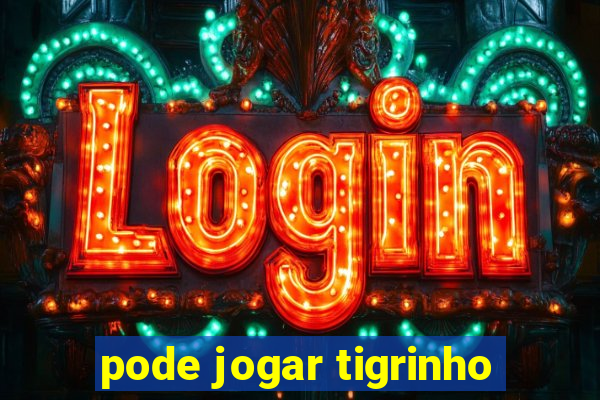 pode jogar tigrinho