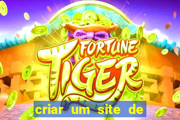 criar um site de jogos agora