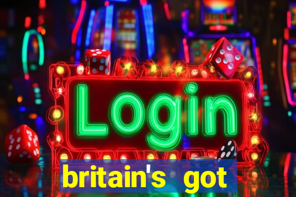 britain's got talent bingo