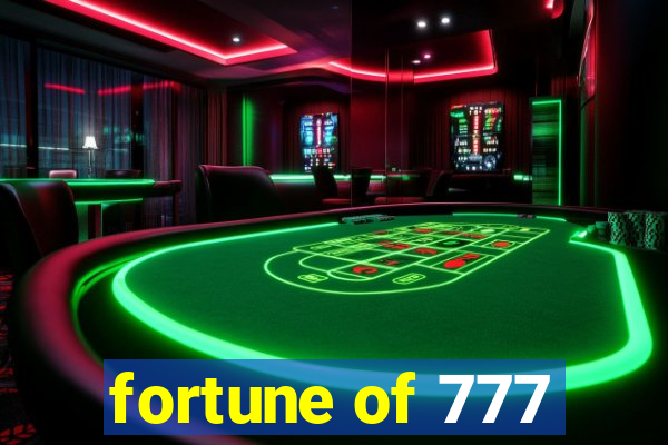 fortune of 777