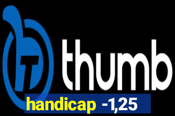 handicap -1,25