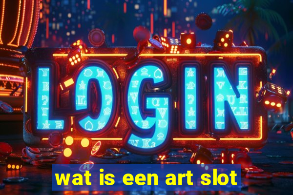 wat is een art slot