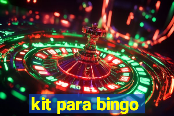 kit para bingo