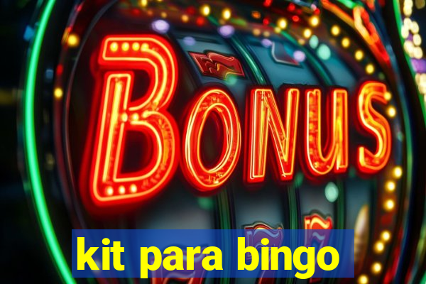 kit para bingo