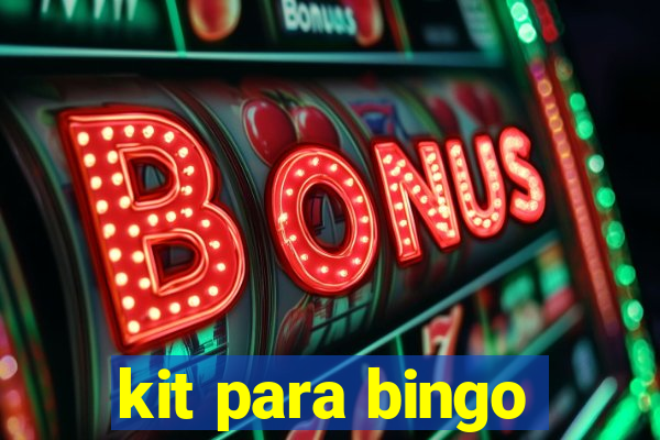 kit para bingo