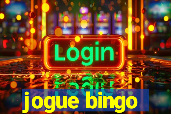 jogue bingo