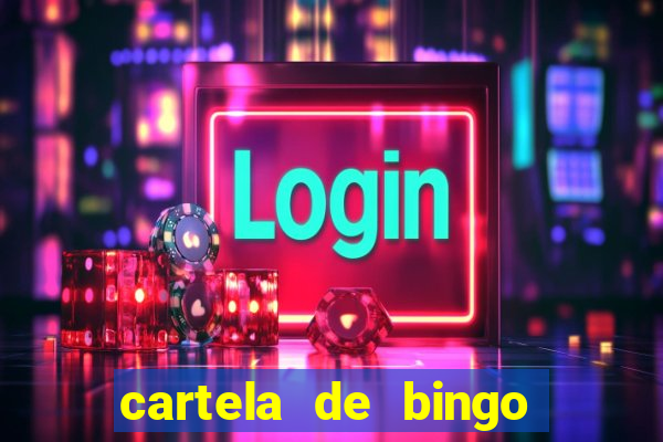 cartela de bingo para imprimir gratis